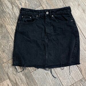 Zara Authentic Denim mini skirt